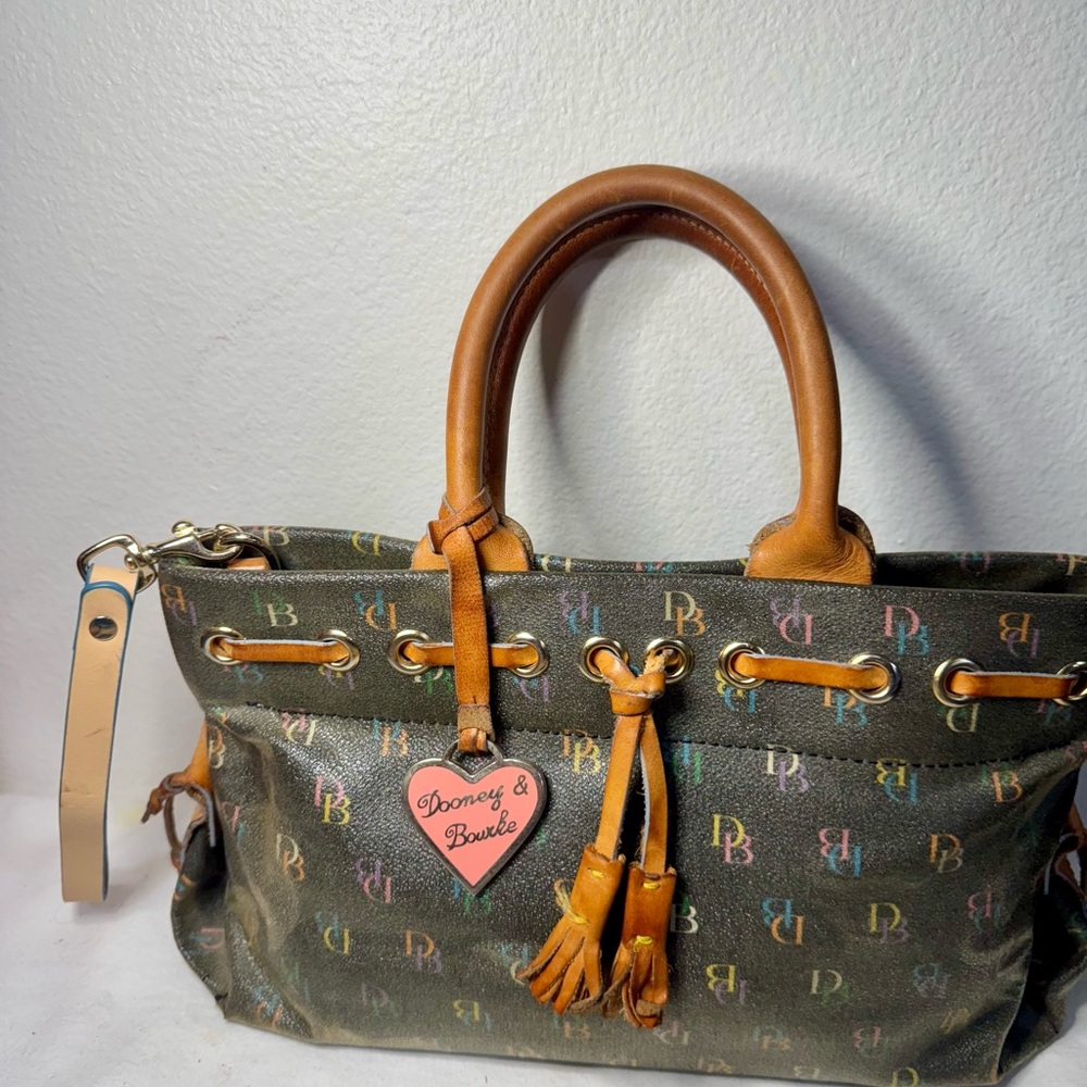 Dooney & Bourke Multicolor Signature Tote Bag